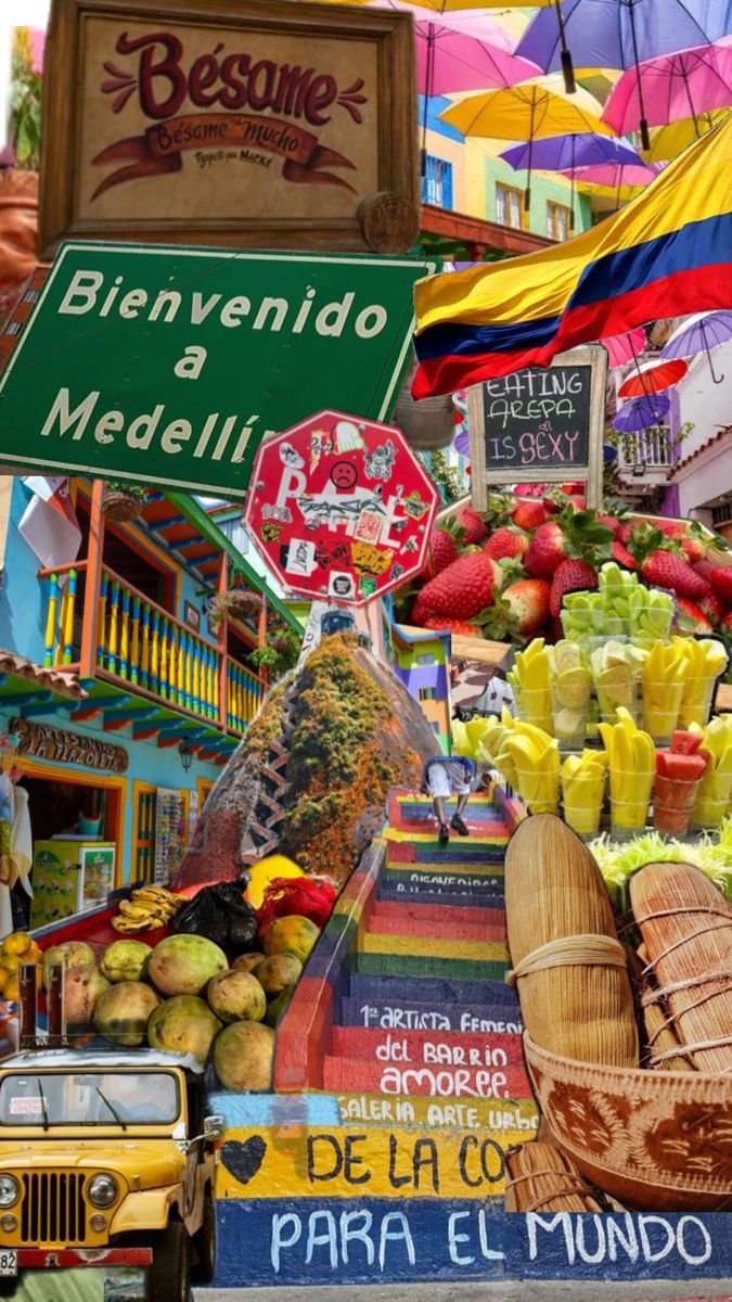 colombia collage my sister asked for